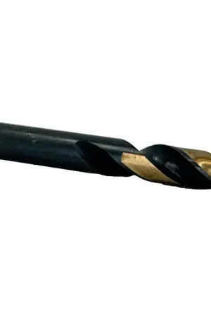 Weekend Sale 3/16" Stub Drill Bit HSS Black & Gold Split Point KFDST3/16 (12 / Pkg.)