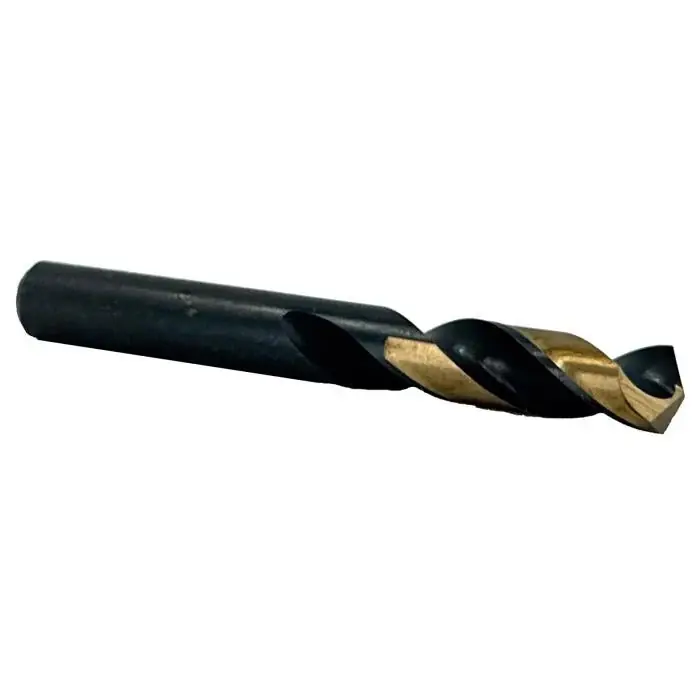 Last Chance 17/64" Stub Drill Bit HSS Black & Gold Split Point KFDST17/64 (12 / Pkg.)