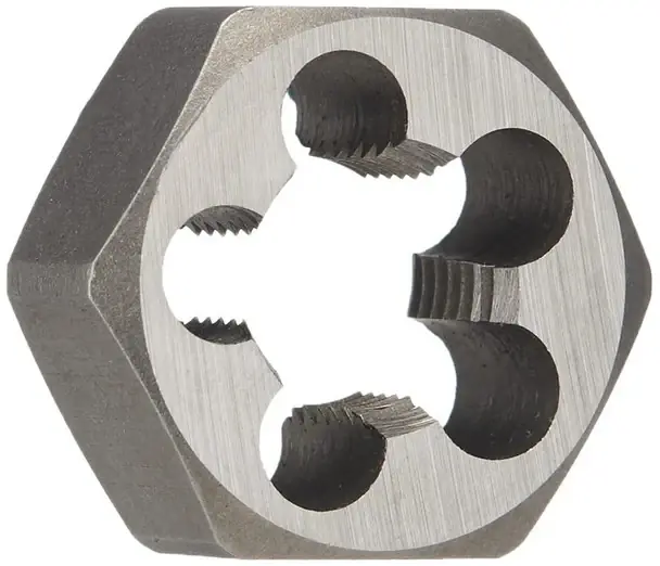 1/8"-27 NPT Carbon Steel Hex Pipe Die Uncoated (Bright) DWTHXNPT18 Popular