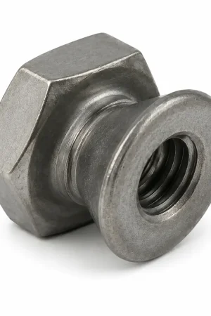 1/4-20 Tamper Resistant Break-Away Nuts 18/8 Stainless Steel (100 / Pkg.) Weekend Sale