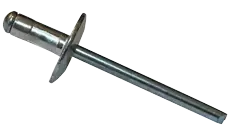 [8000 BULK] Multi-Grip Blind Rivets Large Flange Dome Head Aluminum/Steel 1/8 Diameter .031-.187 Grip Best Choice