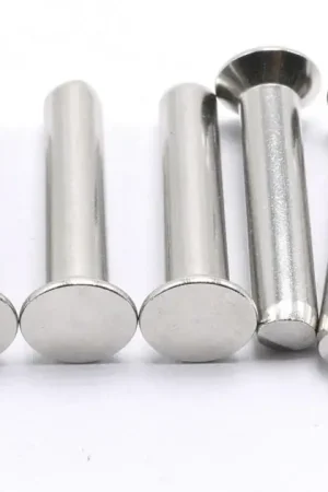 [300 PKG] Solid Rivets Flat Head 18/8 Stainless Steel 3/16 X 3/8 Fast Shipping