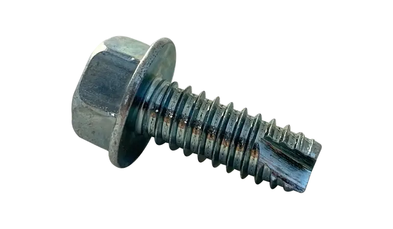 1/4-14 X 1" Type 25 Thread Cutting Screws Indented Hex Washer Head Unslotted Drive Steel Zinc & Bake (2000 / Pkg.) Special Offer