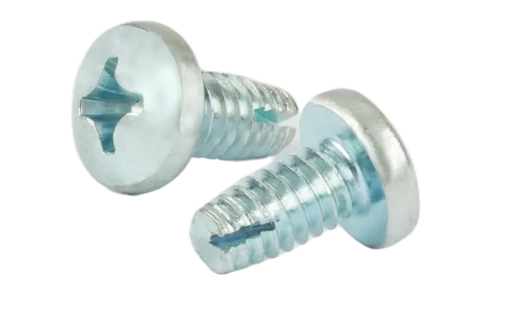 6-32 X 3/16" Type 1 Thread Cutting Screws Pan Head Phillips Drive Steel Zinc & Bake (10000 / Pkg.) Super Sale