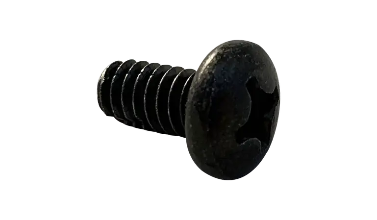 Crafted 2-56 X 5/16" Type F Thread Cutting Screws Pan Head Phillips Drive Steel Black Oxide (10000 / Pkg.)