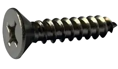 Reduced Price 4 X 1-1/4" Type AB Self Tapping Sheet Metal Screws Flat Head Phillips Drive 18/8 Stainless Steel (5000/Pkg.)