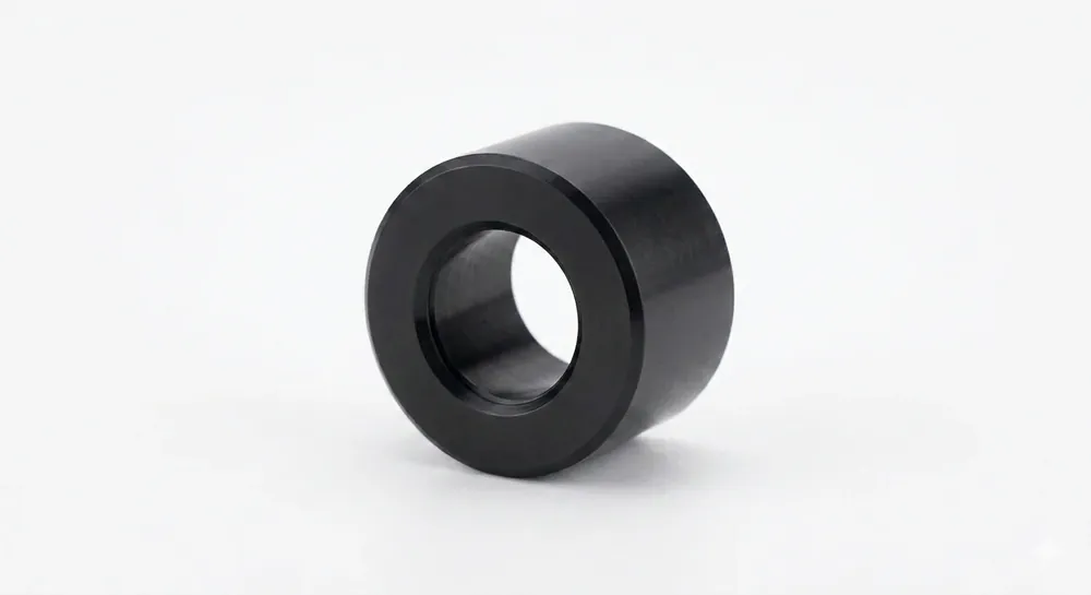 Luxury 5/16" OD X 1-3/16" Spacers 4 Hole Aluminum Black Anodize (250/Pkg.)
