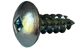 8 X 3/4" Type A Self Tapping Sheet Metal Screws Truss Head Square Drive Steel Zinc & Bake (5000/Pkg.) Brand New