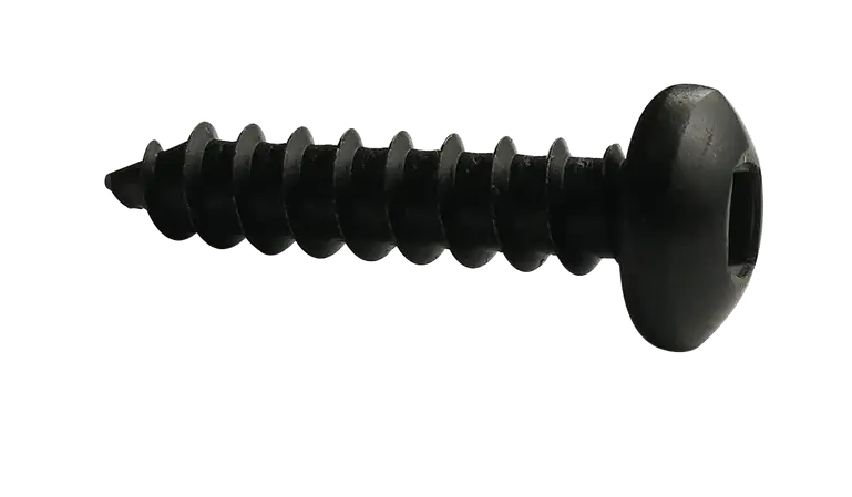 While Supplies Last 8 X 3/4" Type AB Self Tapping Sheet Metal Screws Pan Head Square Drive Steel Black Oxide (8000/Pkg.)