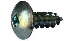 10 X 4" Type A Self Tapping Sheet Metal Screws Pan Head Square Drive Steel Zinc & Bake (600/Pkg.) Grab Now