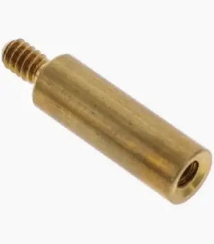 Next Day Delivery 1/4" OD X 6-32 X 1-5/8" Round Male-Female Standoffs Gold Iridite Aluminum (250 / Pkg.)