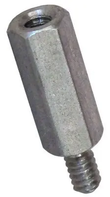 Get Yours .156" AF X 2-56 X 1" Hex Male-Female Standoffs Aluminum (250 / Pkg.)