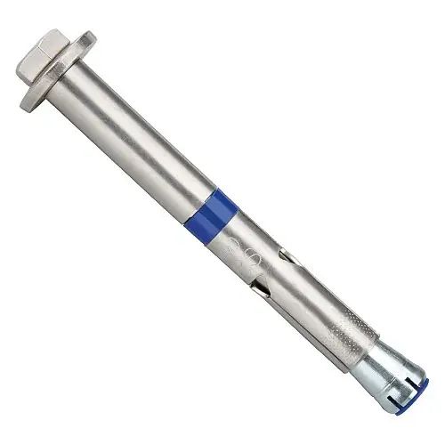 1/2" x 2-3/4" DeWalt Power-Bolt+ Sleeve Expansion Anchor Hex Head 304 Stainless Steel 05930-PWR (50/Pkg.) While Supplies Last