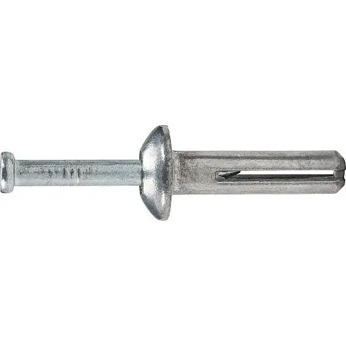 Price Cut 1/4" x 1-1/4" DeWalt Zamac Nailin Mushroom Head 304 Stainless Steel 02864-PWR (100/Pkg.)