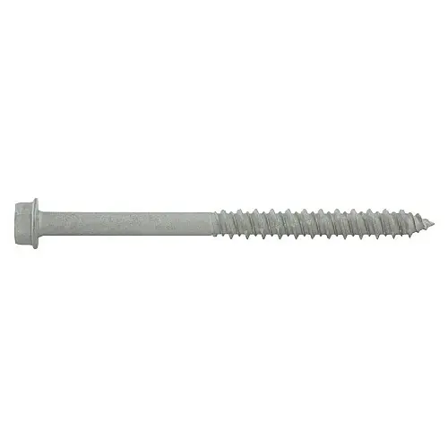 Weekend Sale 1/4" x 3-1/4" DeWalt UltraCon+ Concrete Screw Anchor Hex Washer Head Carbon Steel Stalgard Silver DFM4EUH345 (100/Pkg.)