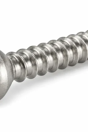 Certified 8 X 3/4" Tamper Resistant Sheet Metal Screws Oval Head One Way Drive Steel Zinc Plated (100 / Pkg.)