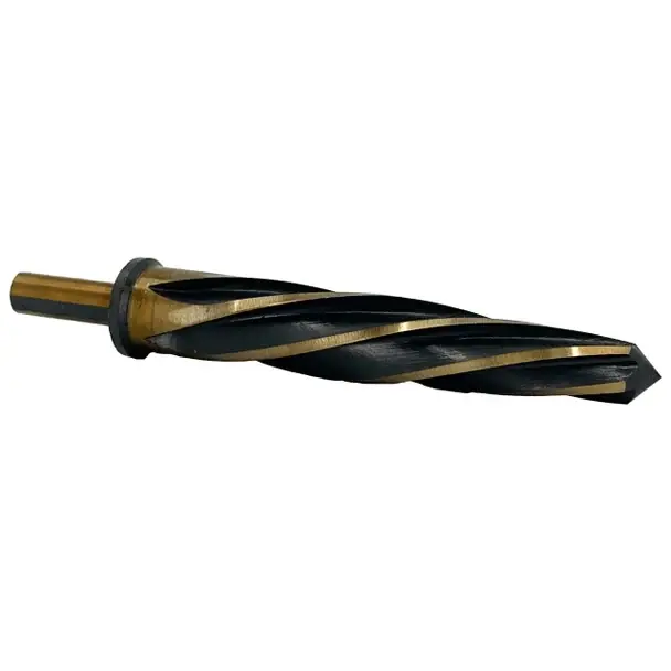 Free Returns 7/16" Straight Shank Bridge Reamer Black & Gold HSS KFDRBSS7/16