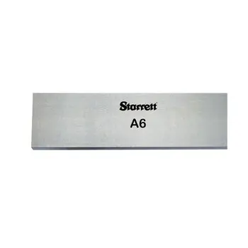 1" X 7" X 36" Starrett Precision Ground Flat Stock AISI A-6 Air Hardened Steel 59124 Final Sale