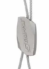 Gripple Standard Hanger No. 1 15 Ft Length C925 Ceiling Clip End + 1" Pin (Shot Fire) 25 lb SWL HF1-C925-15FT (10/Pkg.) In Demand