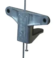 Same Day Shipping Gripple Butterfly Trapeze Hanger No. 2 5 Ft Length Loop End + GCB 2-4mm Flange Beam Clip 100 lb SWL BT2-LG-5FT-GCB24 (10/Pkg.)