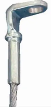 Next Day Delivery Gripple HangPro Hanger No. 2 5 Ft Length 1/4" 90° Eyelet End 120 lb SWL HP2-EY90QG-5FT (10/Pkg.)