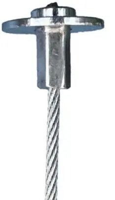 Gripple HangPro Hanger No. 2 5 Ft Length End Stop with Washer End 120 lb SWL HP2-EG14W-5FT (10/Pkg.) Bargain