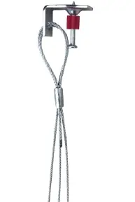 Gripple Express Y-Fit No. 2 15 Ft Length Y-Fit Mini Hook End 33 lb SWL XP2-SF35-DRA-3IN-20FT-SB (10/Pkg.) Fan Favorite