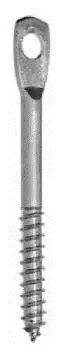 Clearance Gripple Angel V-Bracket VFM/VSM 20 Ft Length 1/4" Eyelag Wood Screw End 3" Length 33 lb SWL AL1-VFM-ELW-20FT (10/Pkg.)