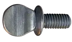 10-24 X 2" Thumb Screws Shoulder Head Knurled Drive Full Thread Steel (1000 / Pkg.) Bargain