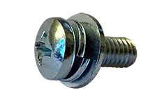M3 x 5mm SEMS Machine Screws Phillips Pan Head Split Lock & Flat Washer JIS B1188 Steel Zinc & Bake (4000 / Pkg.) Buy Online