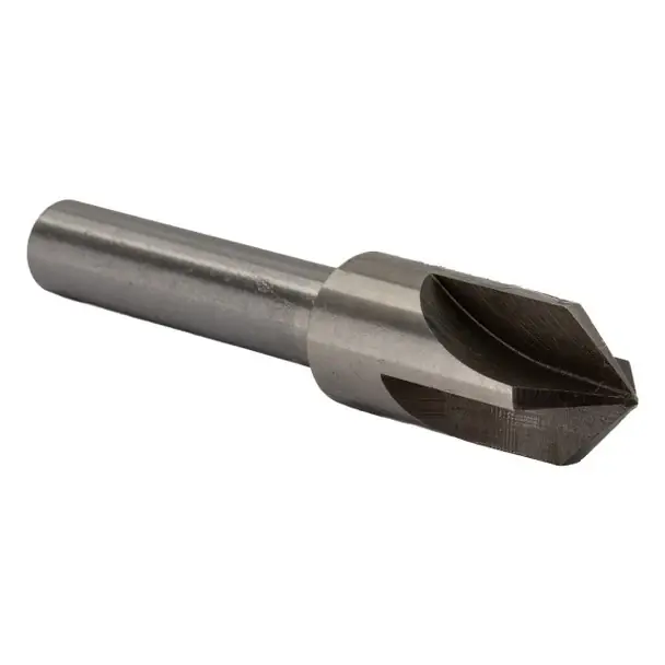 Fan Favorite 1"-60 Degree 4 Flute Machine Countersink HSS 1/2" Round Shank DEWMSK1-60