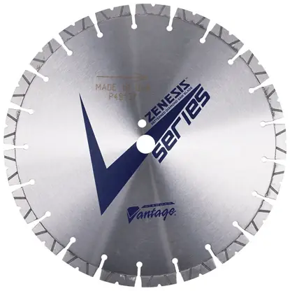 Diamond Vantage 3617EVWZX4 36" x 0.175" x 1" Walk Behind Saw Diamond Blade for Concrete ZENESIS V SERIES PRO 12mm Segments Bargain