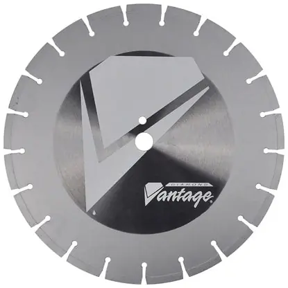 Same Day Shipping Diamond Vantage 1412EWCX4 14" x 0.125" x 1" Walk Behind Saw Diamond Blade for Concrete X4000 PRO - CONCRETE