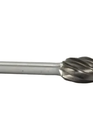 5/8" X 1" Oval Carbide Bur for Aluminum Solid Carbide 1/4" Round Shank DULSE6NF In Demand