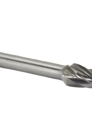 3/8" X 3/4" Tree Carbide Bur for Aluminum Solid Carbide 1/4" Round Shank DULSF3NF In Demand
