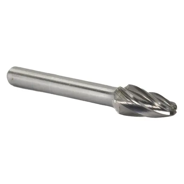 3/8" X 3/4" Tree Carbide Bur for Aluminum Solid Carbide 1/4" Round Shank DULSF3NF In Demand