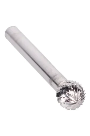 While Supplies Last 1/4" X 7/32" Ball-End Double Cut Carbide Bur Solid Carbide 1/4" Round Shank DULSD1