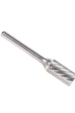 3/8" X 1-1/2" Cylindrical Double Cut Carbide Bur Solid Carbide 1/4" Round Shank DULSA3B Express Delivery