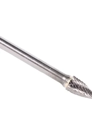 5/16" X 3/4" Tree Pointed-End Double Cut Carbide Bur Solid Carbide 1/4" Round Shank DULSG2 Last Chance