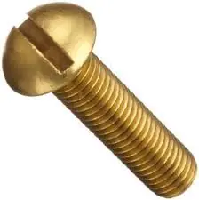 Special Offer 1/4-20 X 7/8" Round Head Machine Screws Slotted Drive Brass (200 / Pkg.)