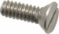 5/16-18 X 3-1/2" Flat Head Machine Screws Slotted Drive Plain Steel (100 / Pkg.) Express Delivery