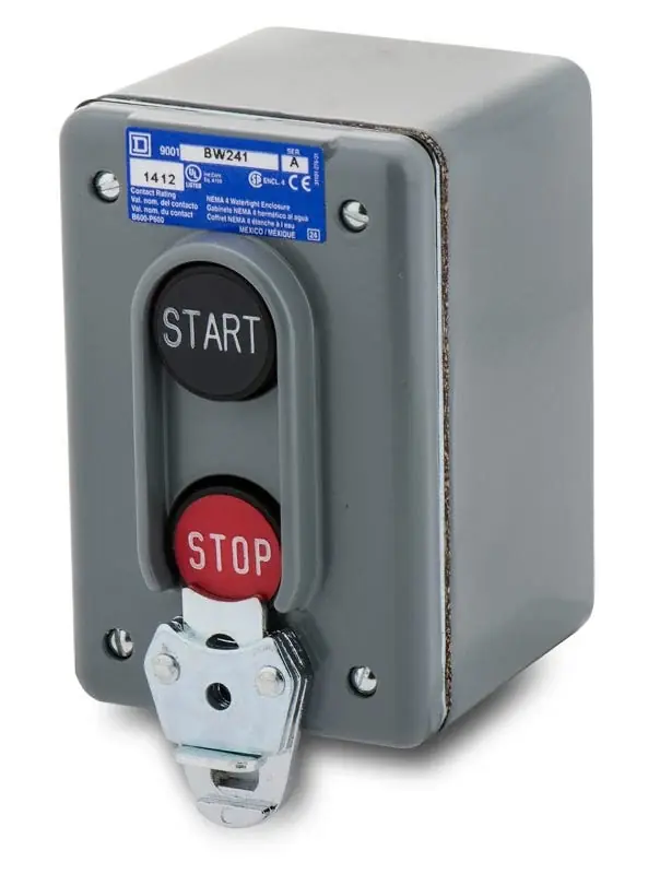 Fan Favorite Schneider Electric 9001BW241 Push Button Control Station