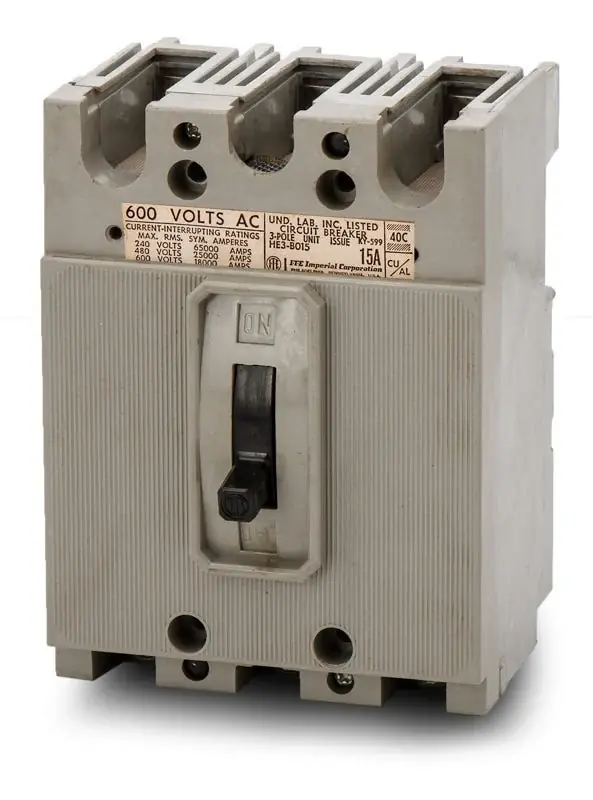 Siemens / ITE HE3B015 - 15A 3 Pole Molded Case Circuit Breaker Fan Favorite