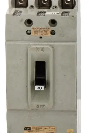 Time-Limited Federal Pacific HF631030 - 30A 3 Pole Molded Case Circuit Breaker