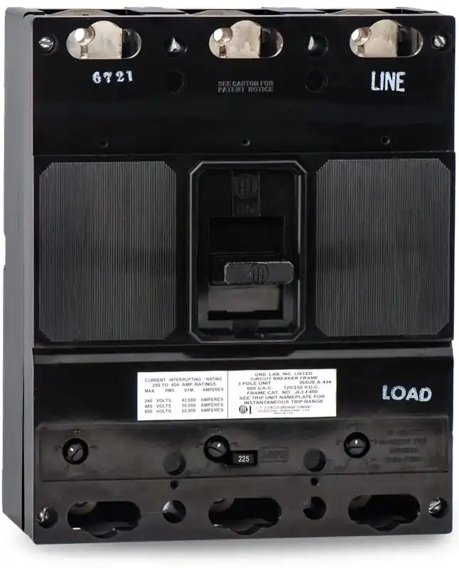 Direct From Factory Siemens JL3B225 - 225A 3 Pole Molded Case Circuit Breaker