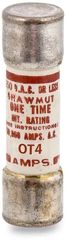 Professional Grade Mersen/Ferraz Shawmut OT4 Fast Acting Fuse