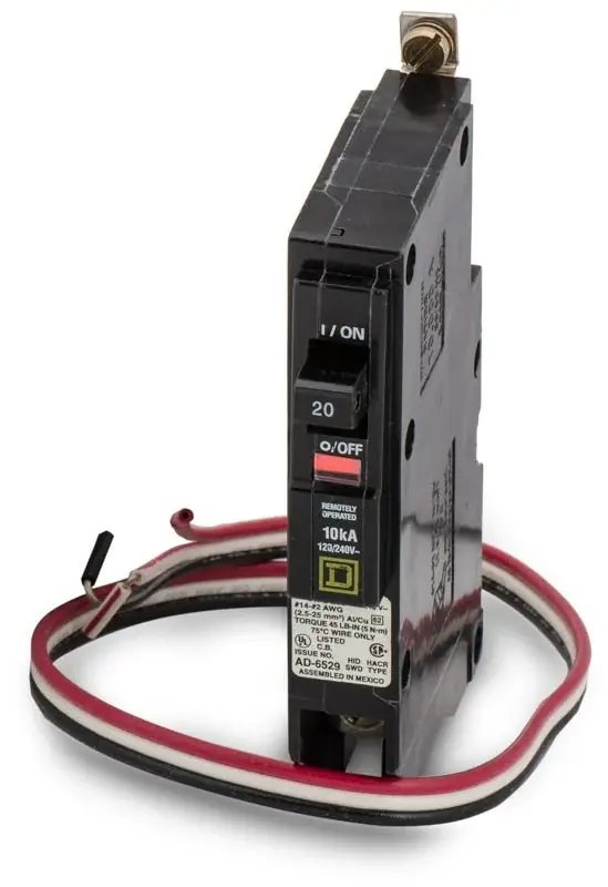 Square D QOB120PL - 20A 1 Pole Miniature Circuit Breaker Direct From Factory