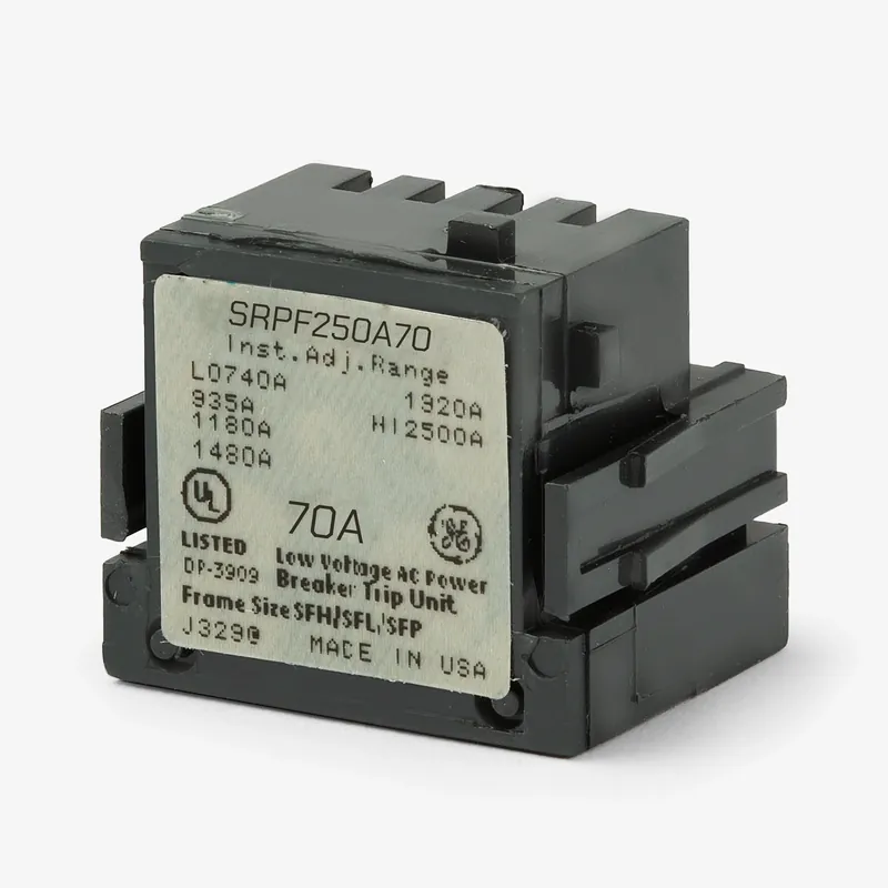 General Electric SRPF250A70 Rating Plug Fan Favorite