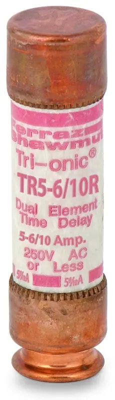 Mersen/Ferraz Shawmut TR5-6-10R Time Delay Fuse Fan Favorite