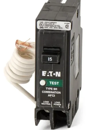 Sale Eaton / Cutler-Hammer BRCAF115 - 15A AFCI Miniature Circuit Breaker